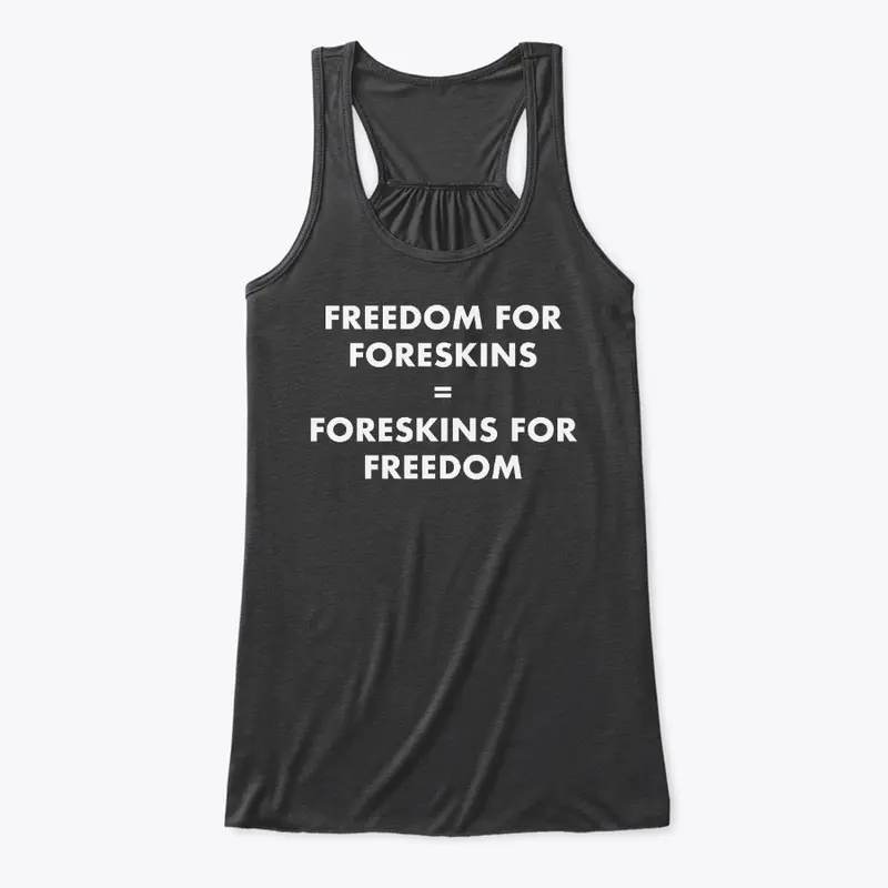 Freedom4Foreskins (WHT TEXT)